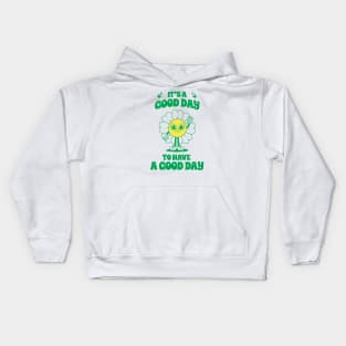 Daisy it's a good day Kids Hoodie